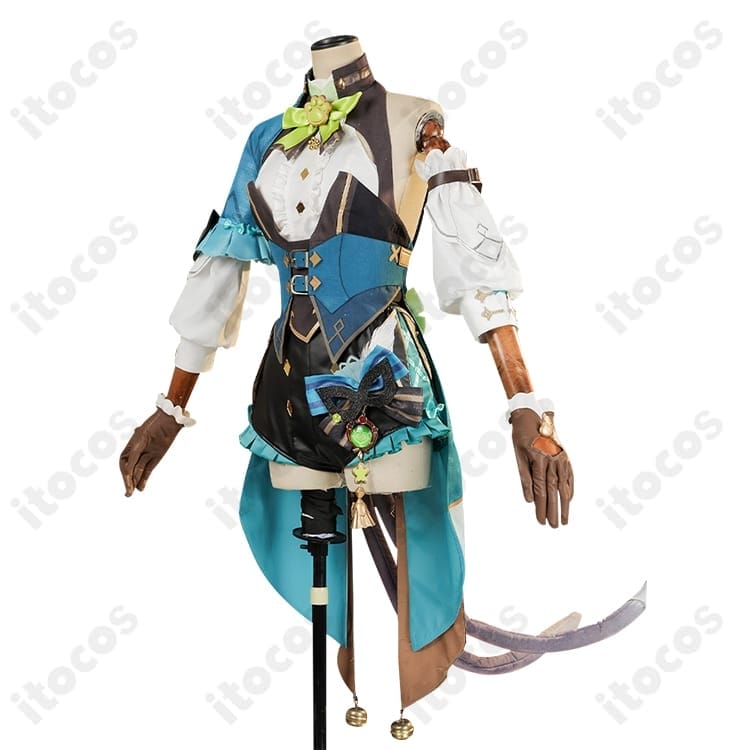 原神 綺良々「麗しき怪傑」コスプレ衣装 高再現で快適、イベントと撮影に最適 - 2枚目の画像