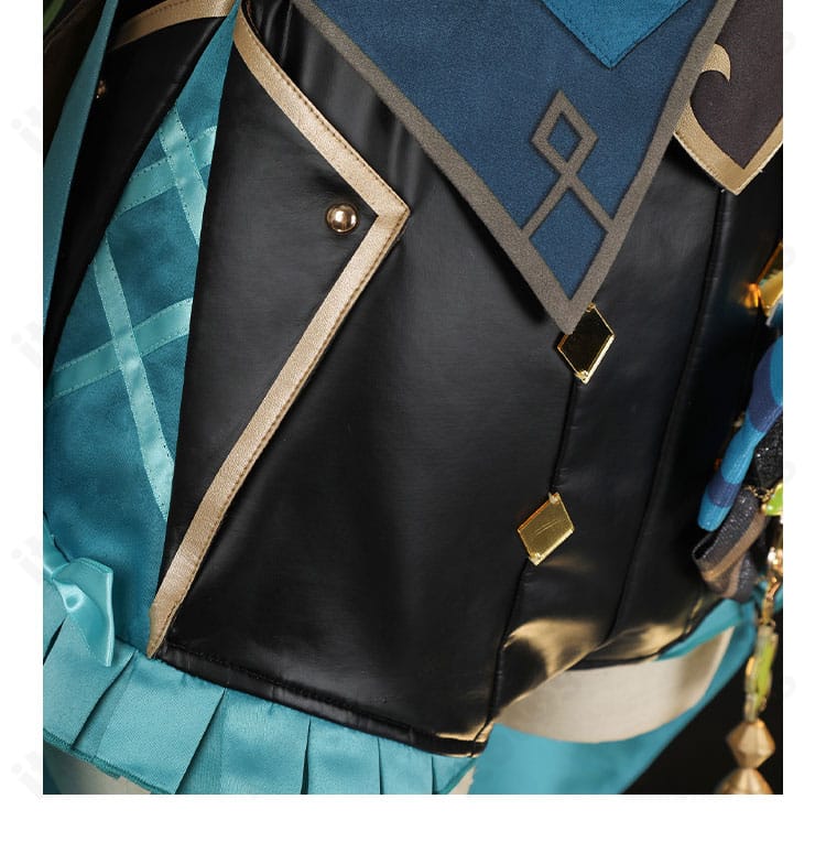 パンツ部のデザイン詳細。動きやすさとスタイルを両立した意匠。