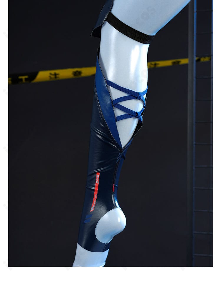 脚部背面装飾のクローズアップ｜ゼンレスゾーンゼロ 青衣（チンイー）