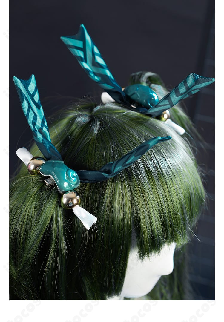 ヘアアクセサリーとヘアピンのディテール比較｜ゼンレスゾーンゼロ 青衣（チンイー）