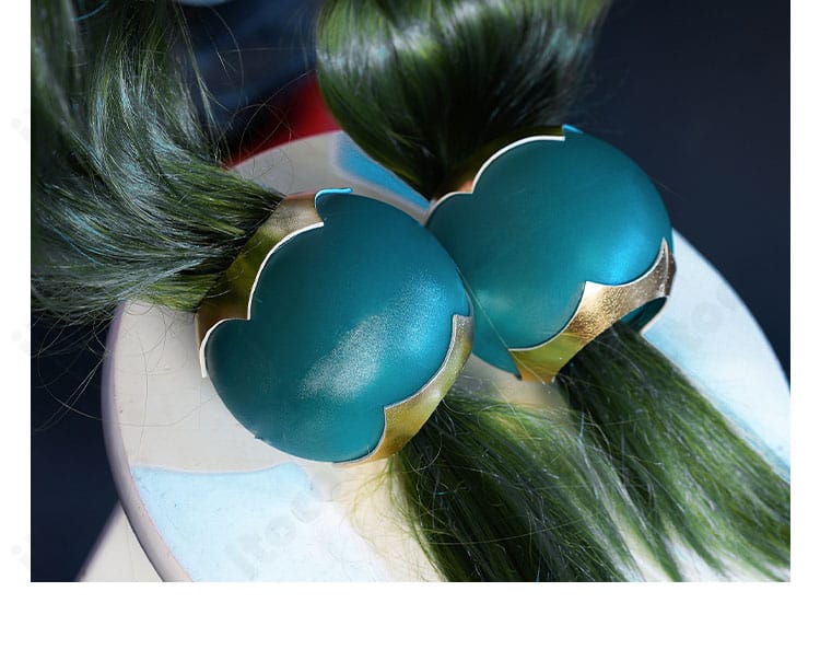 ヘアアクセサリーのクローズアップ｜ゼンレスゾーンゼロ 青衣（チンイー） コスプレ