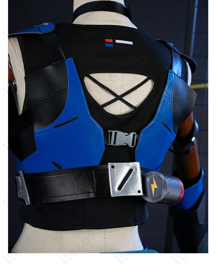 背面装飾のクローズアップ｜ゼンレスゾーンゼロ 青衣（チンイー） コスプレ衣装