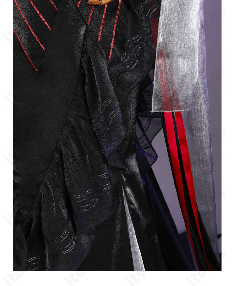 スカート部分の装飾ディテール。レイヤー構成と縁飾りがわかる星海の迷夢デザインの拡大