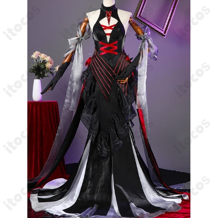 無期迷途 デレーヤ『星海の迷夢』コスプレ衣装｜高再現シルエットと豪華アクセ一式で撮影映え - 2枚目の画像