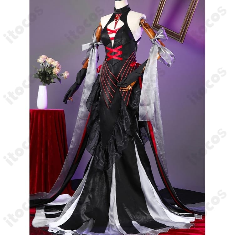 無期迷途 デレーヤ『星海の迷夢』コスプレ衣装｜高再現シルエットと豪華アクセ一式で撮影映え - 3枚目の画像