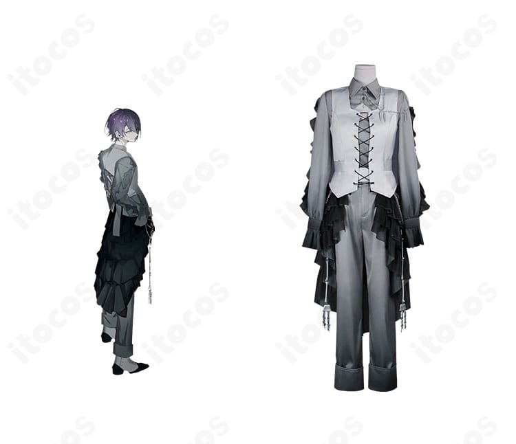 神代類 エイプリルフールver. コスプレ衣装の正面全体。キャラクターイメージと合わせてデザインの魅力を伝える写真。