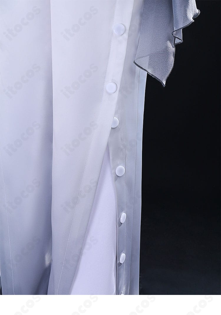 プロセカ 東雲彰人 エイプリルフールver. ズボン装飾のアップ。パネル切替とライン配色、金具の位置関係を確認可能。