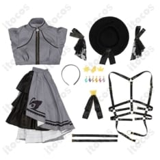 ミリシタ 夢にかけるRainbow衣装 白石紬ほか｜高再現と快適な着用感で撮影に最適 - 6枚目の画像（サムネイル）