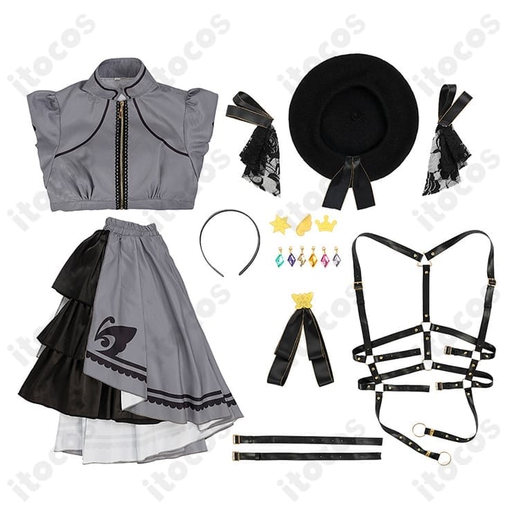 ミリシタ 夢にかけるRainbow衣装 白石紬ほか｜高再現と快適な着用感で撮影に最適 - 6枚目の画像