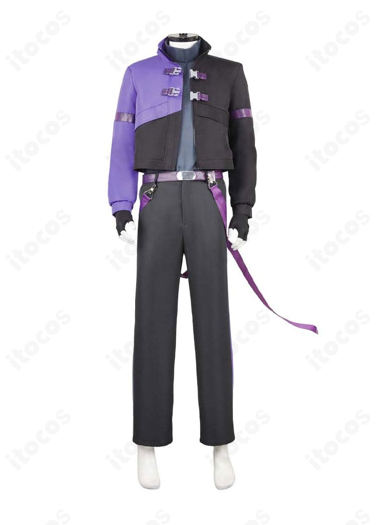 怪獣8号 保科宗四郎 防衛隊制服コスプレの正面全体像。シャープなシルエットと端正な配色を確認できる画像