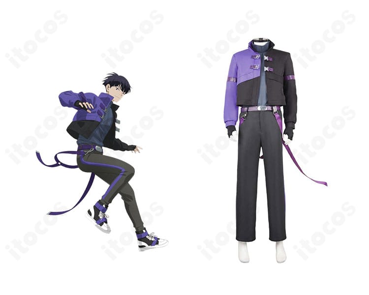 怪獣8号 保科宗四郎の防衛隊制服コスプレ詳細。キャラクターの世界観と一体感のある近未来テイストのデザインを示す画像