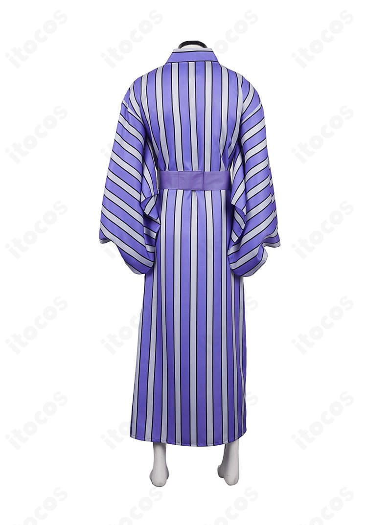 保科宗四郎 浴衣コスプレの背面全体。背中心のラインと帯の結び位置を確認。