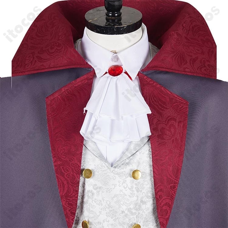 ダンジョン飯 ミスルン 吸血鬼 コスプレ衣装｜高再現マント付きでイベントも撮影も映える - 5枚目の画像