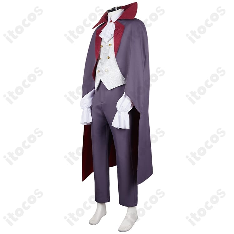 ダンジョン飯 ミスルン 吸血鬼 コスプレ衣装｜高再現マント付きでイベントも撮影も映える - 3枚目の画像