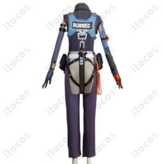 ゼンレスゾーンゼロ セス・ローウェル コスプレ衣装一式 高再現で動きやすいセット内容 - 3枚目の画像（サムネイル）