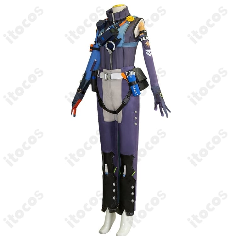 ゼンレスゾーンゼロ セス・ローウェル コスプレ衣装一式 高再現で動きやすいセット内容 - 2枚目の画像
