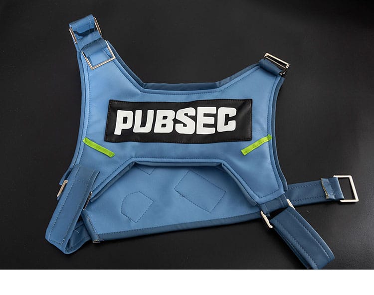 セス・ローウェル衣装 背心パーツのアクセサリー詳細。留め具と装飾の質感。