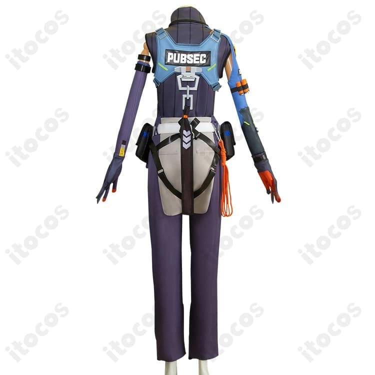 ゼンレスゾーンゼロ セス・ローウェル コスプレ衣装一式 高再現で動きやすいセット内容 - 3枚目の画像