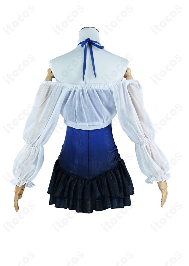 商品背面画像｜ペルソナ5 ザ・ファントムX 多祢村理子 水着衣装の背面カッティングとシルエット