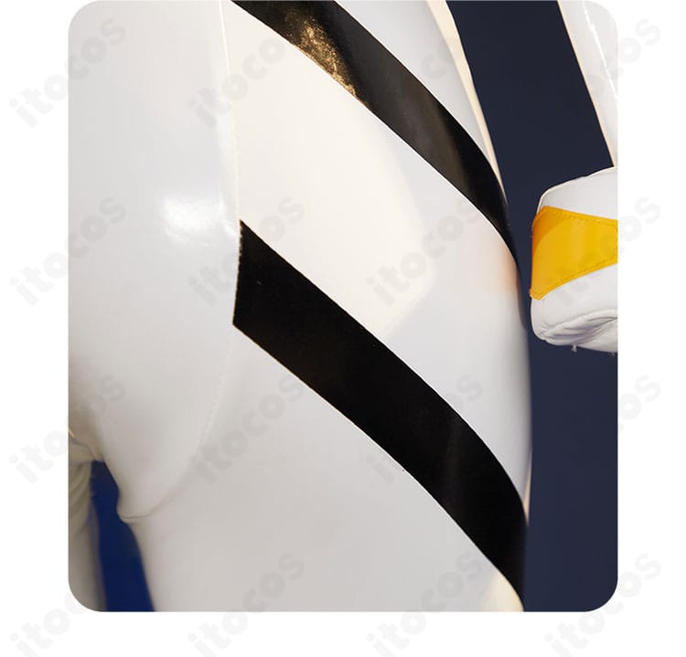 腰部・アクセサリー：腰周りのラインと手飾り、髪飾り（インターフェース風パーツ）の質感を示す接写