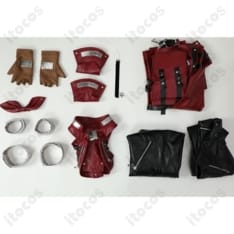 ファイナルファンタジーVII エアリス衣装｜高再現設計でエレガントに映えるフルセット - 4枚目の画像（サムネイル）