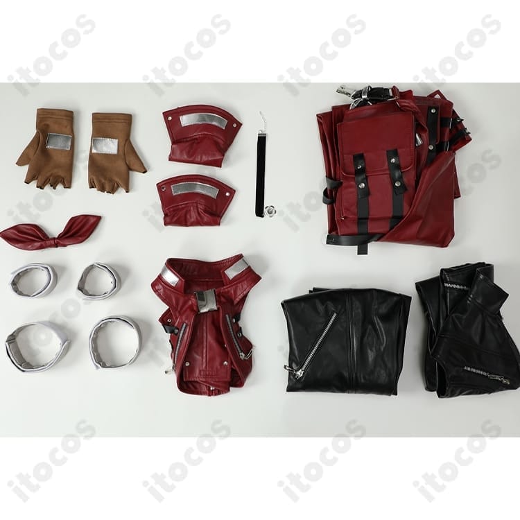 ファイナルファンタジーVII エアリス衣装｜高再現設計でエレガントに映えるフルセット - 4枚目の画像