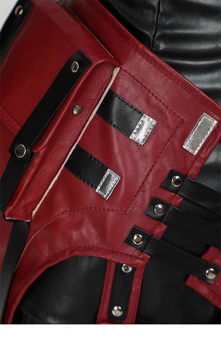 エアリス衣装のパンツ背面装飾。ヒップラインと装飾パーツの配置が分かる。