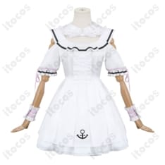 ホロライブ 湊あくあ ピンクメイド コスプレ衣装。可愛いシルエットでイベント映え - 4枚目の画像（サムネイル）