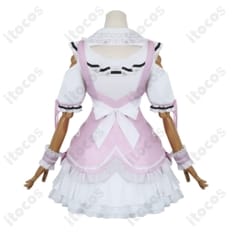 ホロライブ 湊あくあ ピンクメイド コスプレ衣装。可愛いシルエットでイベント映え - 3枚目の画像（サムネイル）