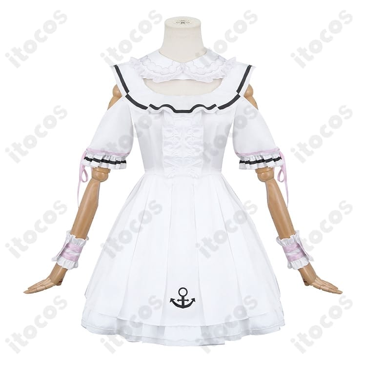 ホロライブ 湊あくあ ピンクメイド コスプレ衣装。可愛いシルエットでイベント映え - 4枚目の画像
