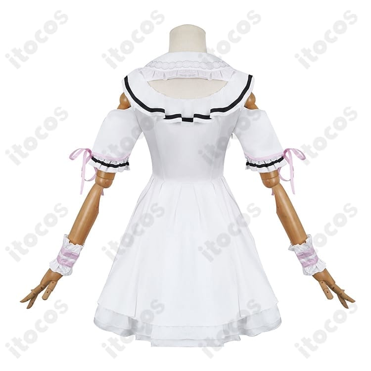 ホロライブ 湊あくあ ピンクメイド コスプレ衣装。可愛いシルエットでイベント映え - 5枚目の画像