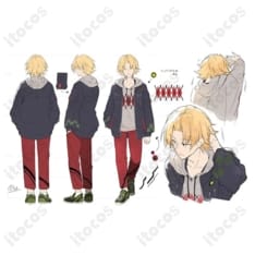 にじさんじ 神田笑一 コスプレ衣装｜高再現のストリート系3点セットでイベント映え - 1枚目の画像（サムネイル）