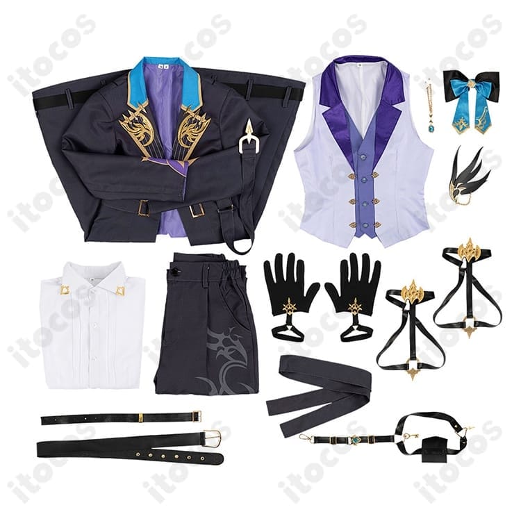 にじさんじ 榊ネス コスプレ衣装 フルセット｜高再現で撮影映え。着替え簡単、イベント即戦力のクールコートスタイル - 8枚目の画像