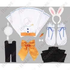 兎田ぺこら ぺこらマミー コスプレ衣装｜高再現で動きやすい一式セット、イベントに最適 - 6枚目の画像（サムネイル）