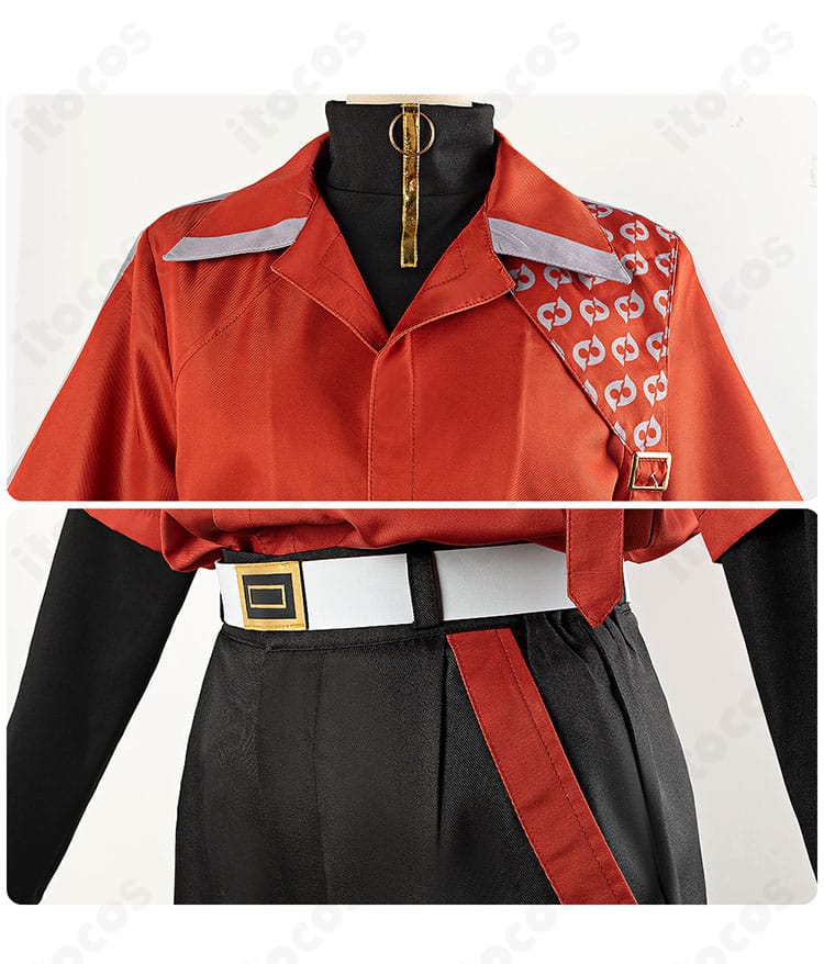 ITOCOS 18TRIP 西園練牙 私服スタイル 襟元と腰回りの装飾ディテール。立体感とパーツの精度を解説。