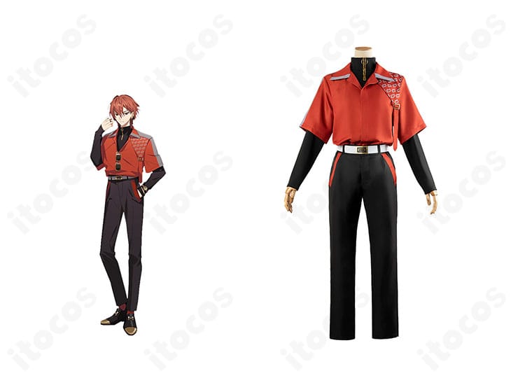 ITOCOS 18TRIP 西園練牙 私服スタイルの衣装とキャラクターイメージの組み合わせ。全体シルエットと世界観を表現。