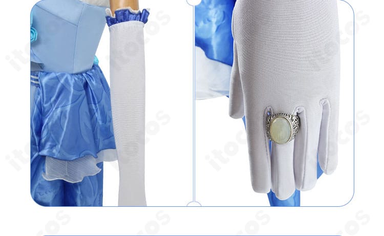 調香師（ヴェラ・ナイエル）衣装の手袋と指輪パーツのディテール接写