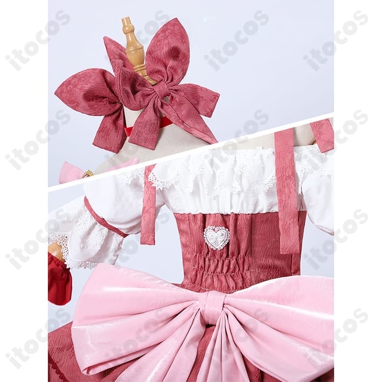 劇場版 魔法少女まどか☆マギカ 鹿目まどか新衣装ドレス 高再現で撮影映え、イベント快適 - 5枚目の画像