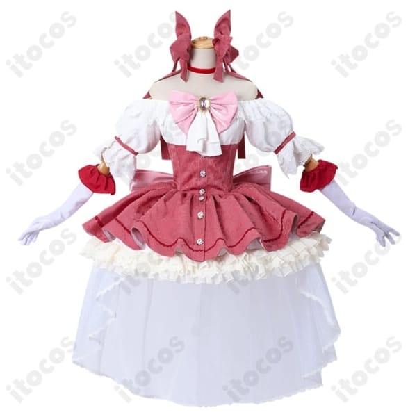 劇場版 魔法少女まどか☆マギカ 鹿目まどか新衣装ドレス 高再現で撮影映え、イベント快適