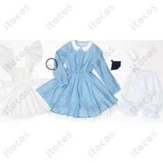 木之本桜 アリス風メイド衣装｜軽やかな着用感で高再現、イベント撮影に最適 - 5枚目の画像（サムネイル）