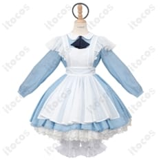 木之本桜 アリス風メイド衣装｜軽やかな着用感で高再現、イベント撮影に最適 - 1枚目の画像（サムネイル）