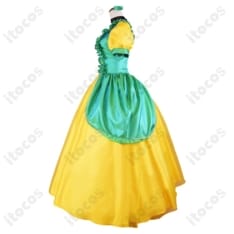 シンデレラ ドリゼラ実写版ドレス 高再現度で撮影映え、快適な着用感とサイズ展開 - 3枚目の画像（サムネイル）