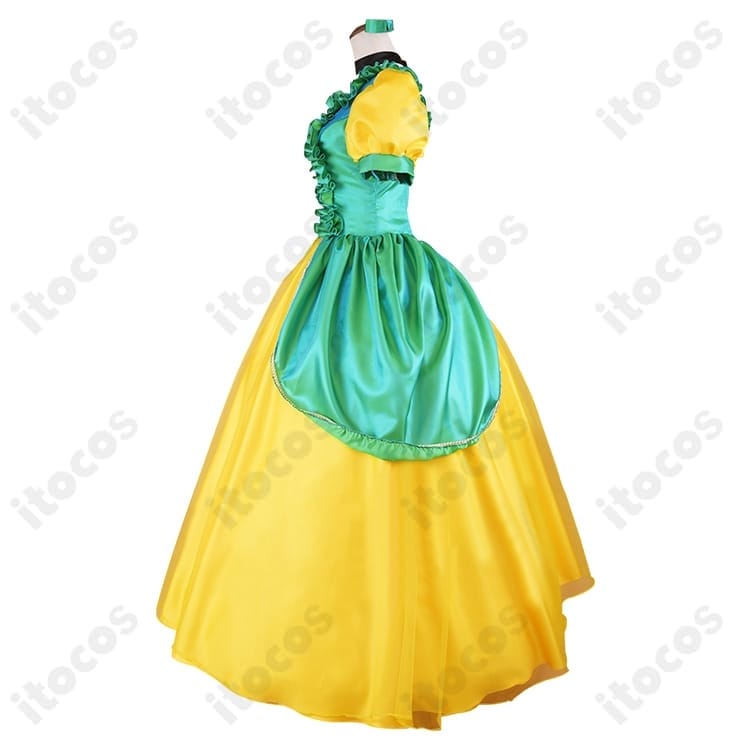 シンデレラ ドリゼラ実写版ドレス 高再現度で撮影映え、快適な着用感とサイズ展開 - 3枚目の画像