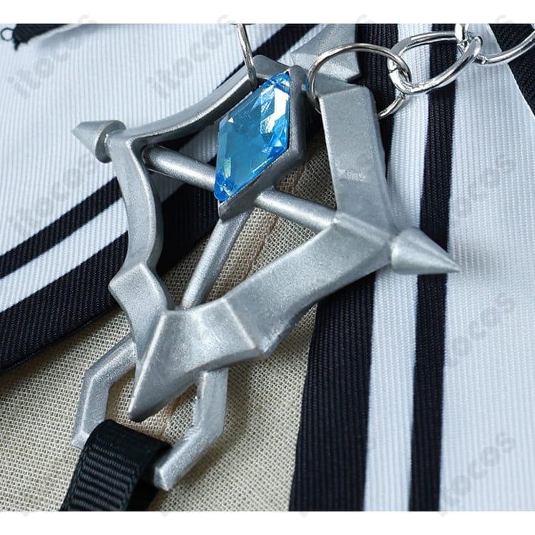 ホロライブ 白銀ノエル シスター×黒騎士風コスプレ 高再現・着脱簡単・撮影映えのフルセット - 3枚目の画像