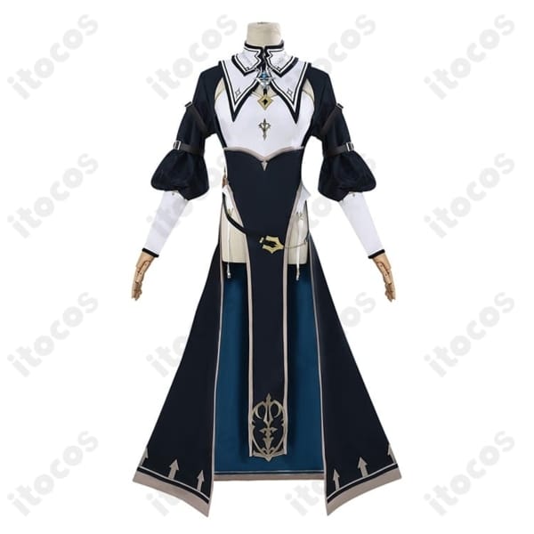 ホロライブ 白銀ノエル シスター×黒騎士風コスプレ 高再現・着脱簡単・撮影映えのフルセット