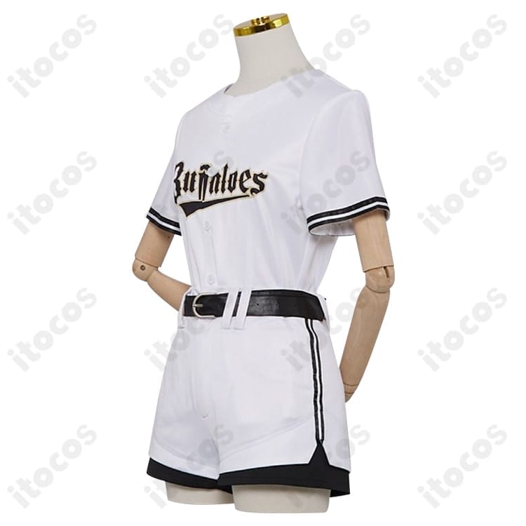白銀ノエル×オリックス・バファローズコラボ 高再現コスプレ衣装｜軽快で映える応援スタイル - 2枚目の画像