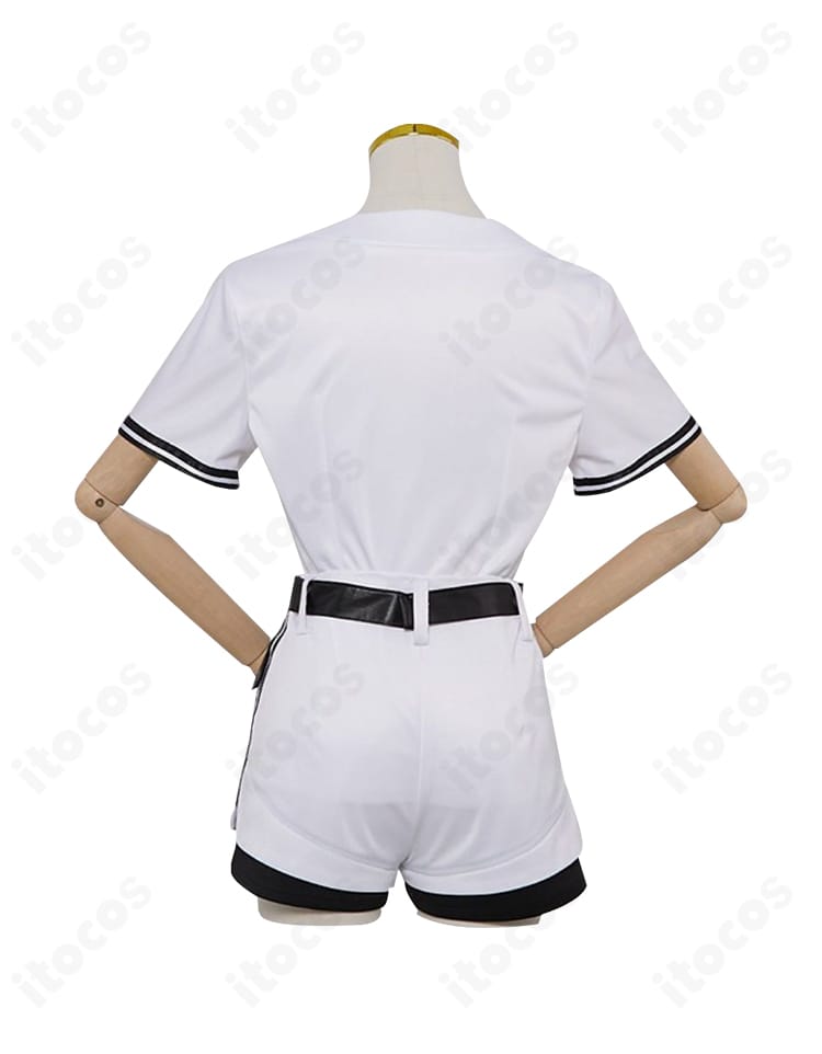 背面から確認できるオリックス・バファローズコラボ衣装の構成