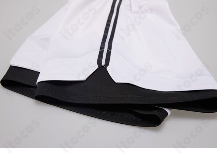 袖口と装飾パーツの近接ディテール（ホロライブ 白銀ノエル）