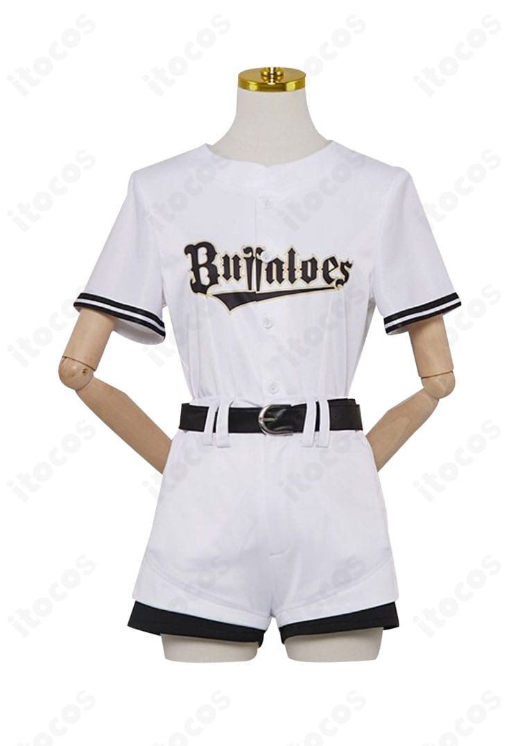 ホロライブ 白銀ノエル コラボコスプレ衣装の正面全体像