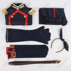 魔都精兵のスレイブ 駿河朱々 コスプレ衣装 高再現で快適、イベント・撮影に最適 - 5枚目の画像（サムネイル）